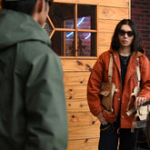 May club -【WESTRIDE】CYCLE HOODIE WINDBREAKER:A WAY OF LIFE(ORANGE)